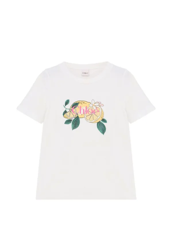 Printed Cotton T-Shirt