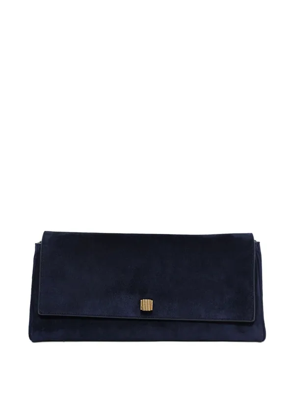 Audrey Leather Clutch - Khaite
