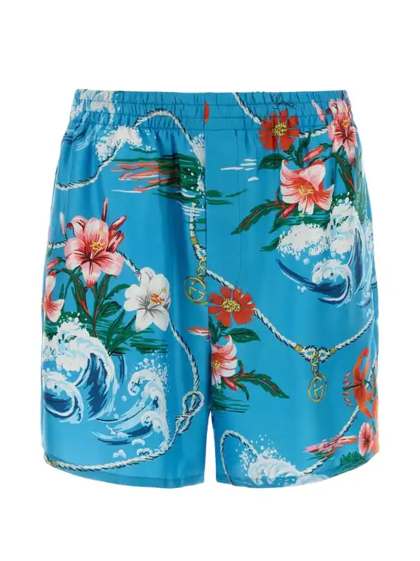 Shorts Blue - Gucci
