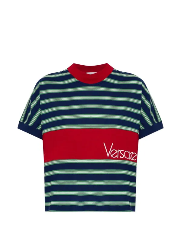 Striped Cotton T-Shirt