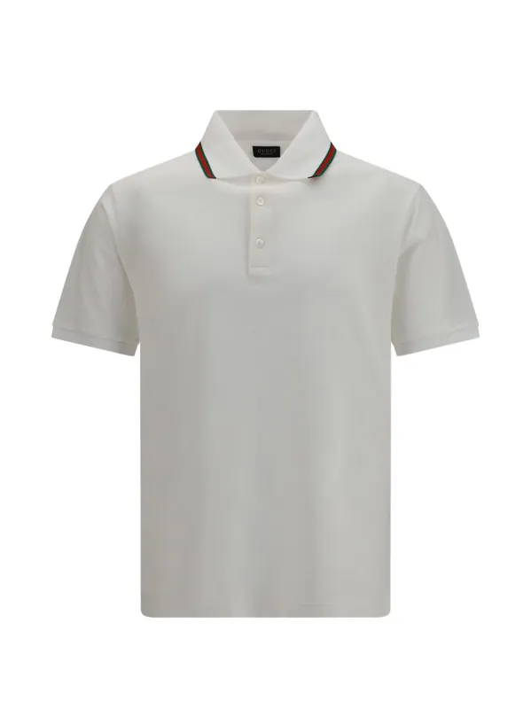 Cotton Polo Shirt - Gucci