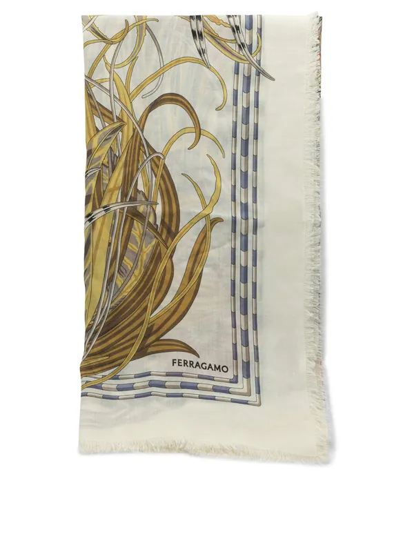 Rooster Sciarpe & Foulard Black - Ferragamo