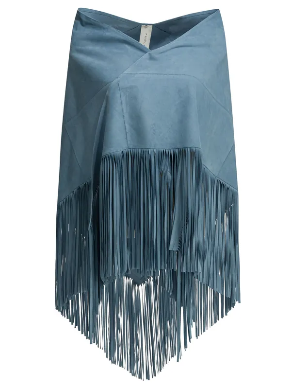 Scarves & Silk Scarves Sciarpe & Foulard Light Blue - Furling by Giani