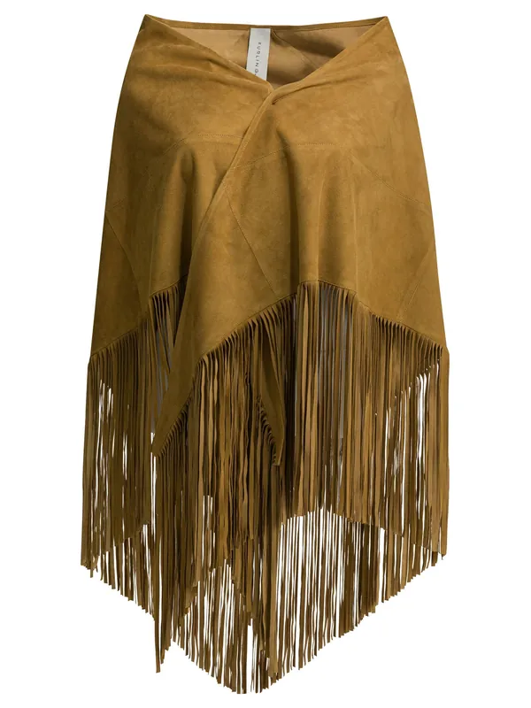 Scarves & Silk Scarves Sciarpe & Foulard Brown - Furling by Giani