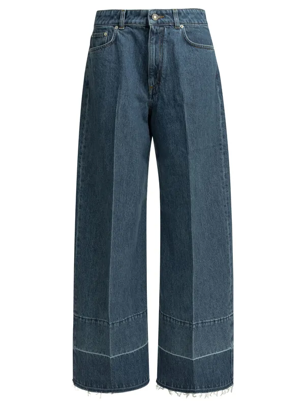 Wide Leg Jeans Blue - Givenchy