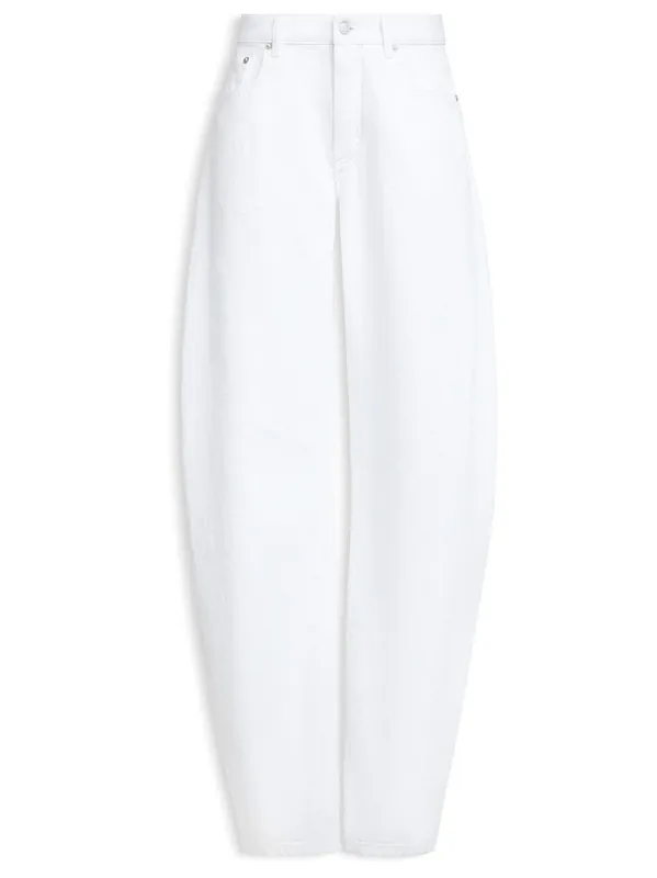Rounded Denim Trousers - Alaïa