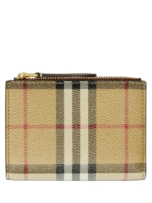 Small Check Book-Shaped Wallet