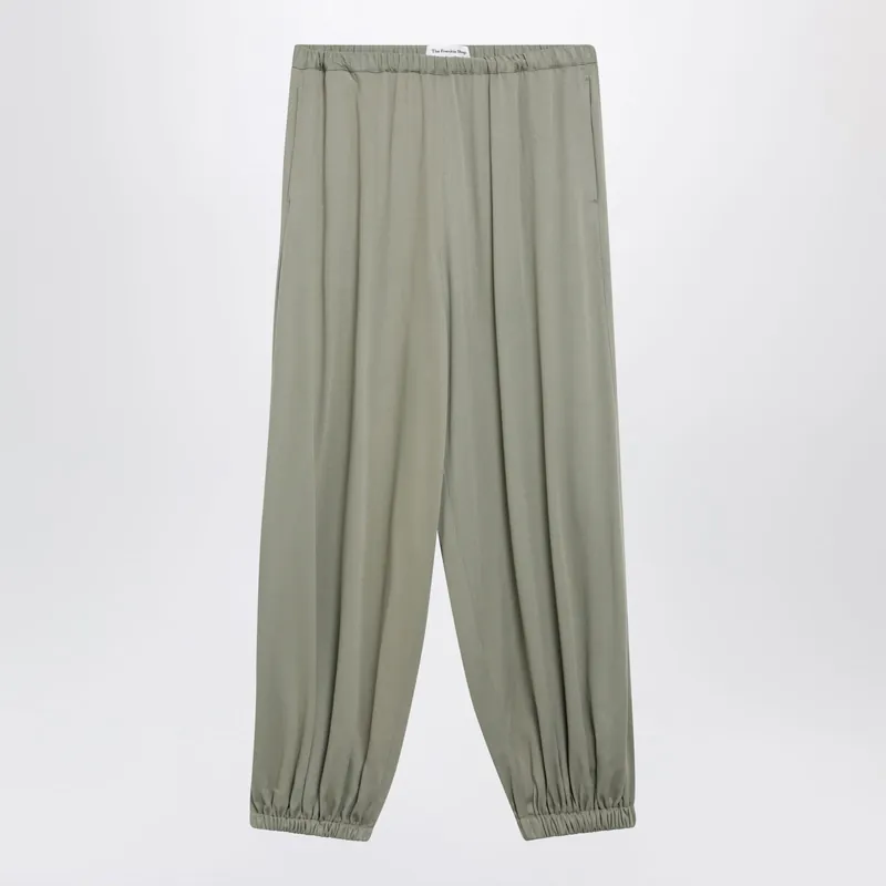 Isola Balloon Trousers In Sage Green - The Frankie Shop