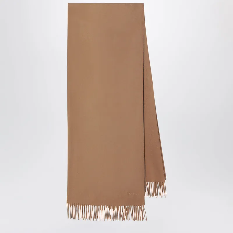 Camel Cashmere Scarf - Max Mara