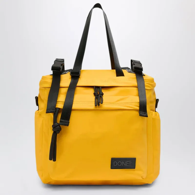 East+West Backpack In Yellow - Done!
