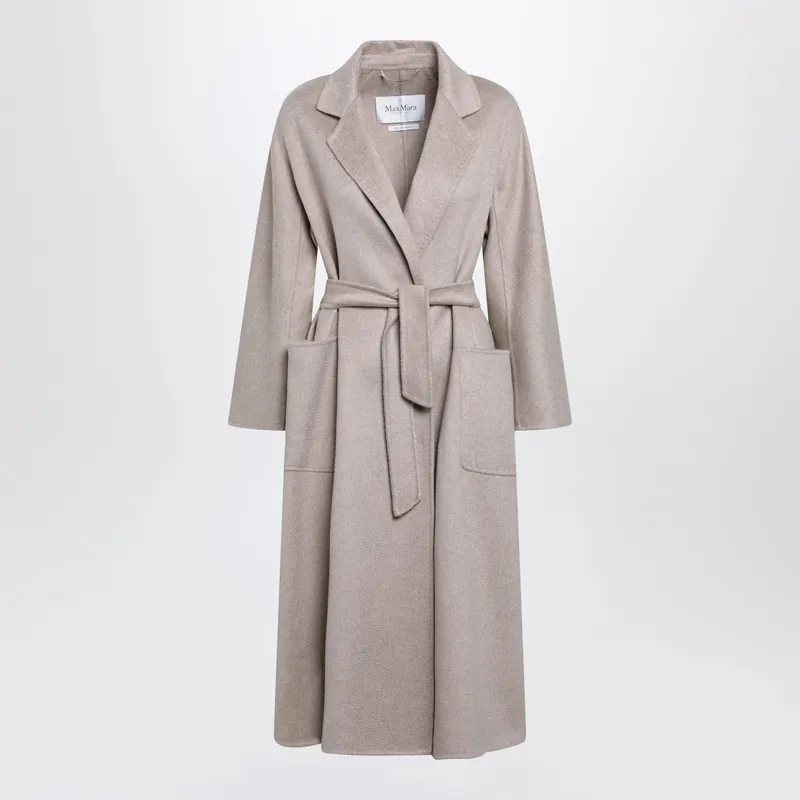 Ludmilla Icon Coat In Sand Cashmere - Max Mara