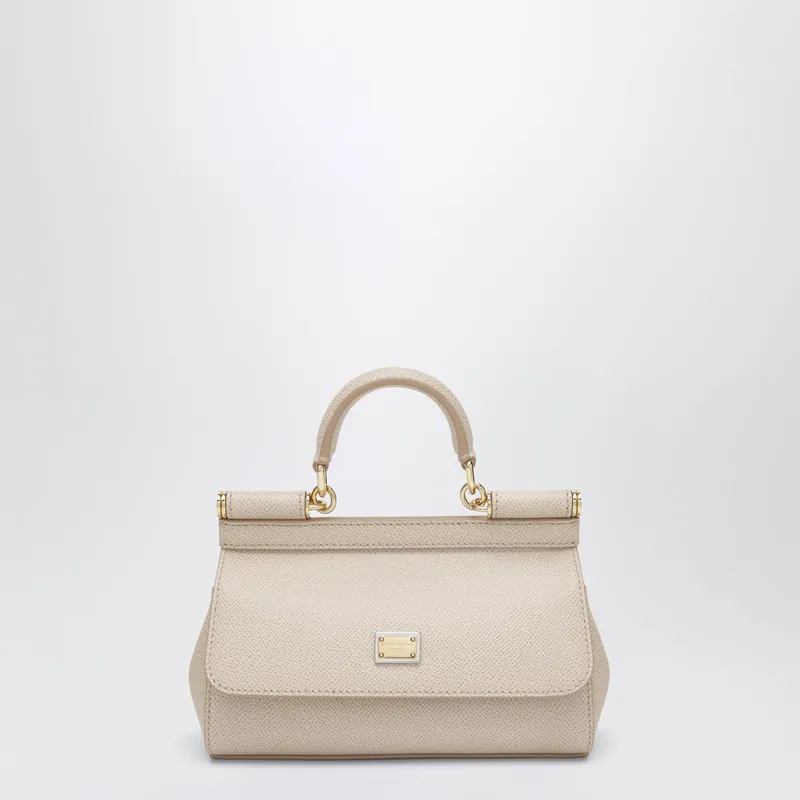 Small Sicily Top-Handle Bag In Blush Pink
