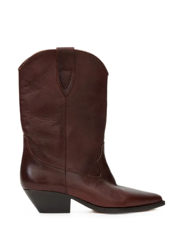 Duerto Leather Boots - Isabel Marant
