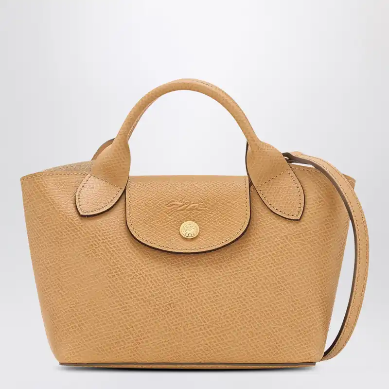 Xs Épure Shopping Bag In Dulce Coloured Leather - Longchamp