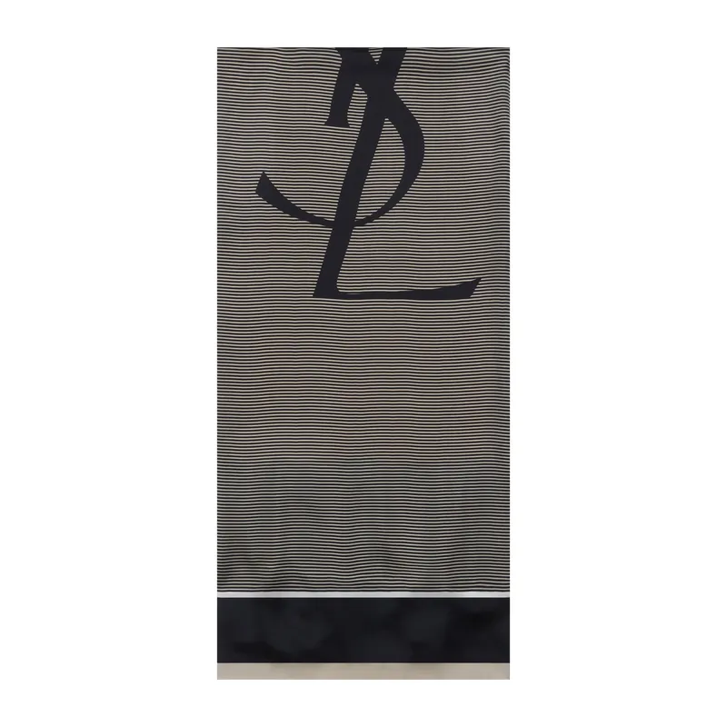 Scarf Blue - Saint Laurent