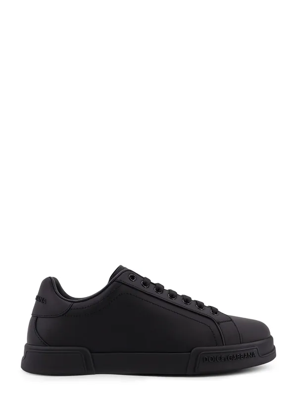 Portofino Leather Sneakers - Dolce & Gabbana