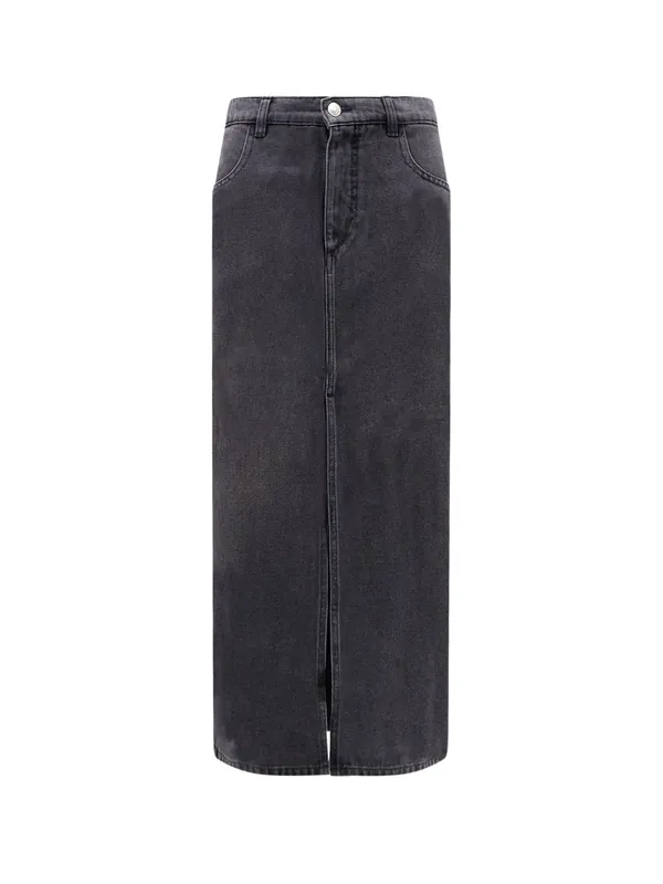 Faharia Black Denim Skirt - Isabel Marant