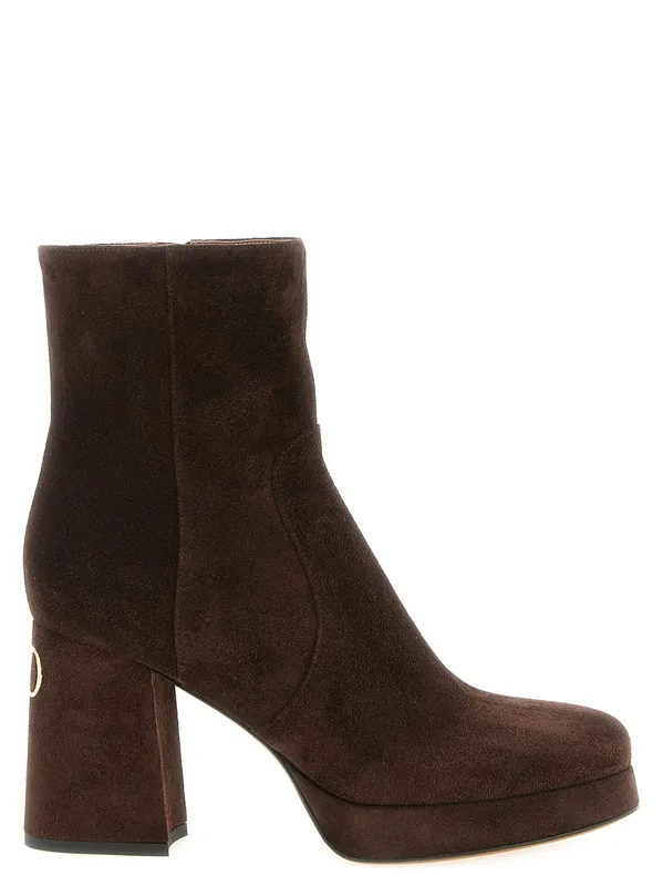 Fawcette Boots And Ankle Boots Brown - Valentino Garavani