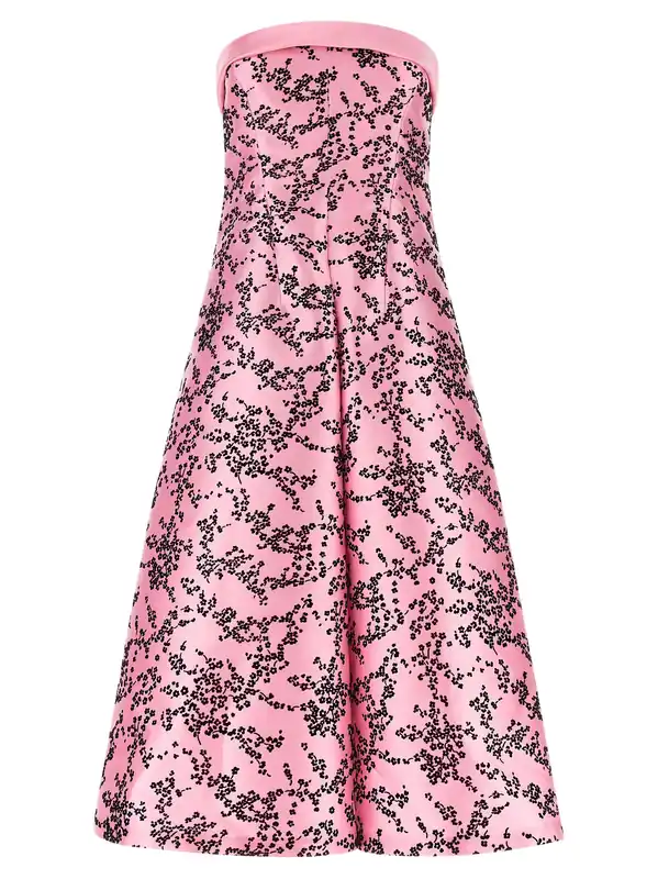 Mikado Floreale Dresses Multicolor - Alberta Ferretti