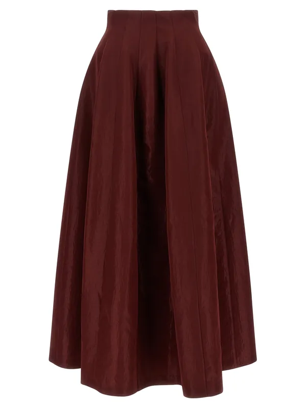 Panel Skirt Skirts Red - Alberta Ferretti