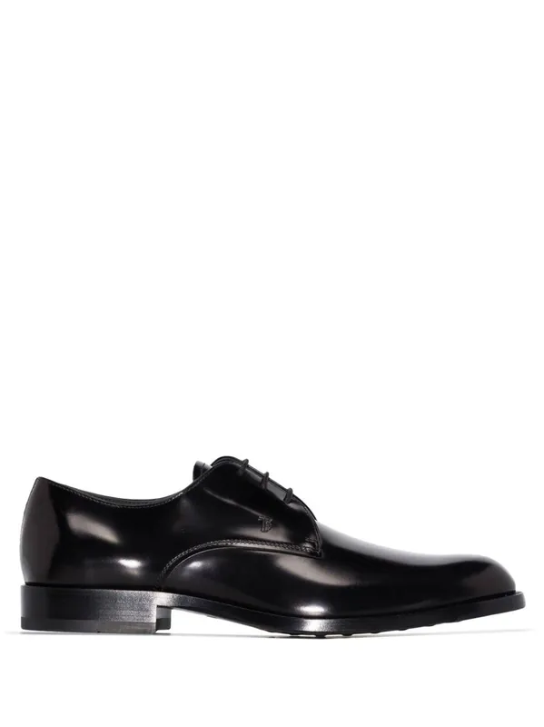 Polished Leather Derbies - Tod`S
