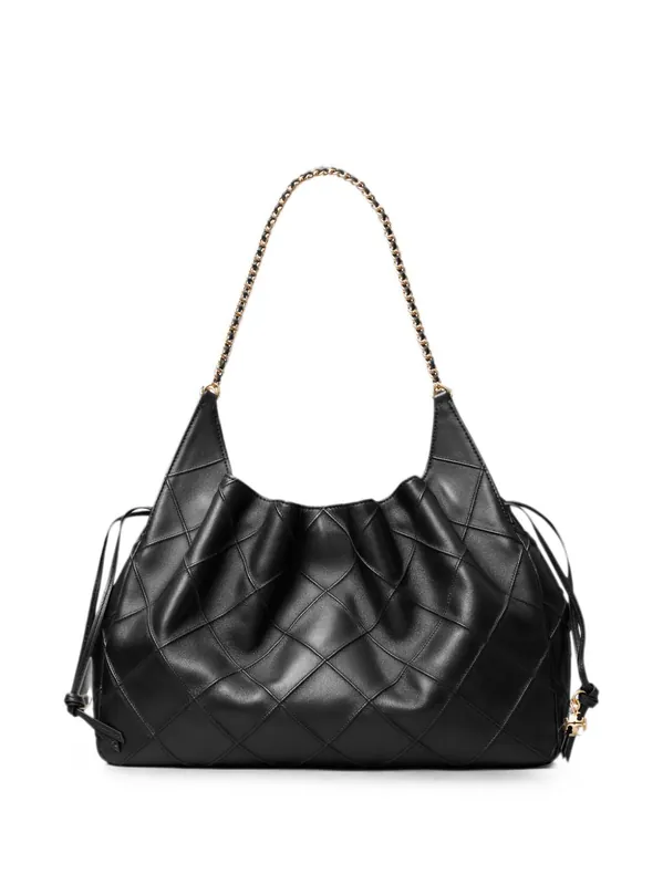 Fleming Large Leather Tote - Tory Burch