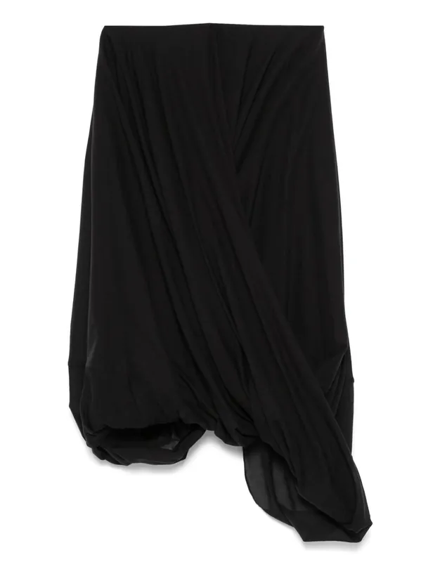 Cotton Blend Long Skirt - Toteme