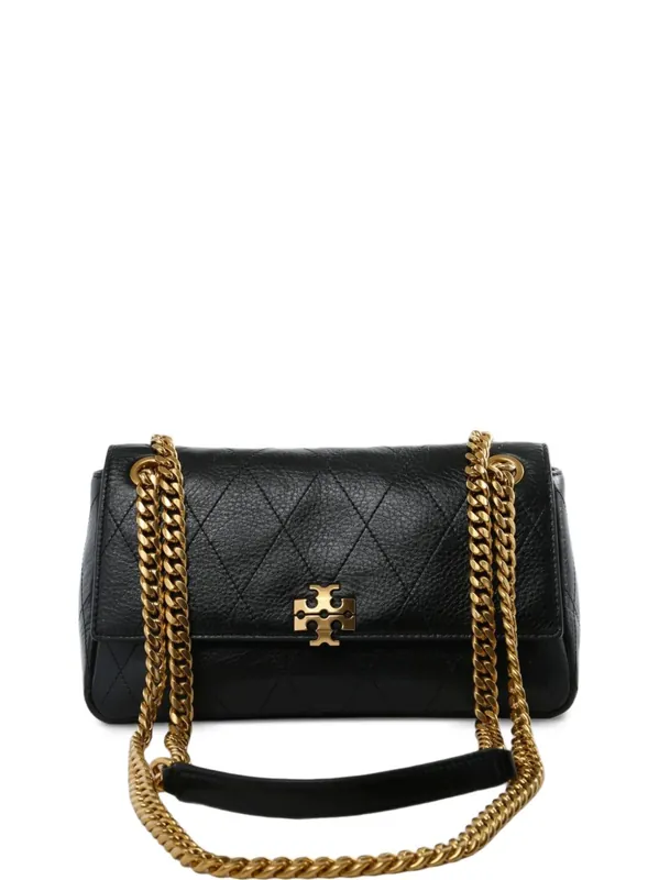 Charlie Small Leather Shoulder Bag - Tory Burch