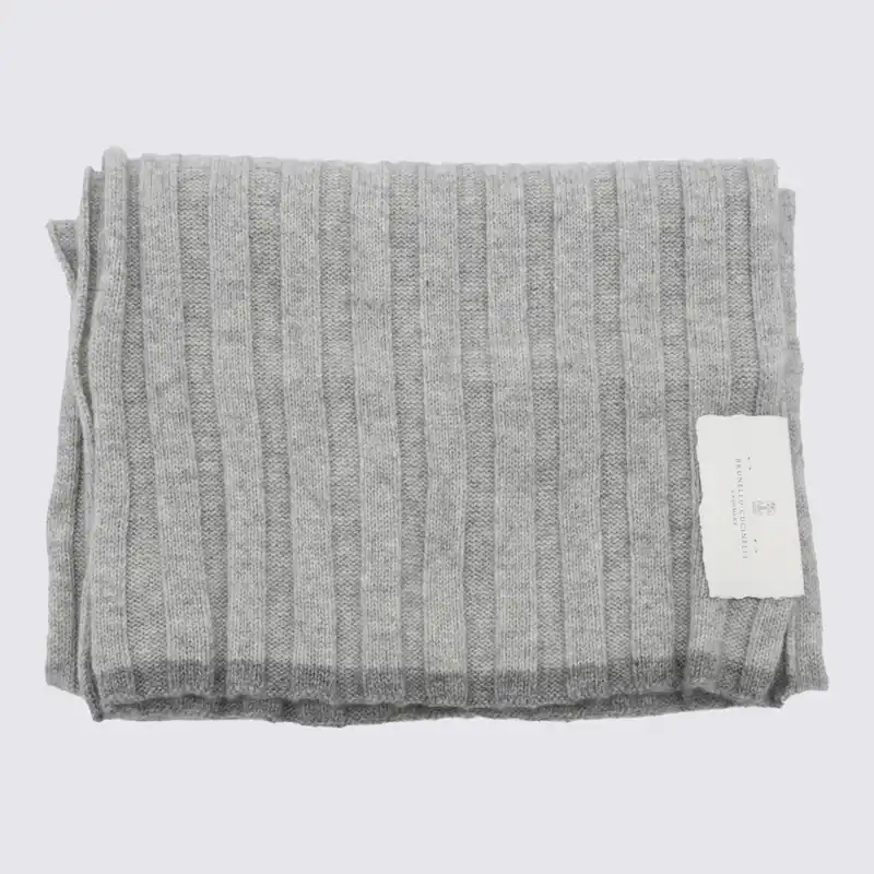 Scarfs Light Grey - Brunello Cucinelli