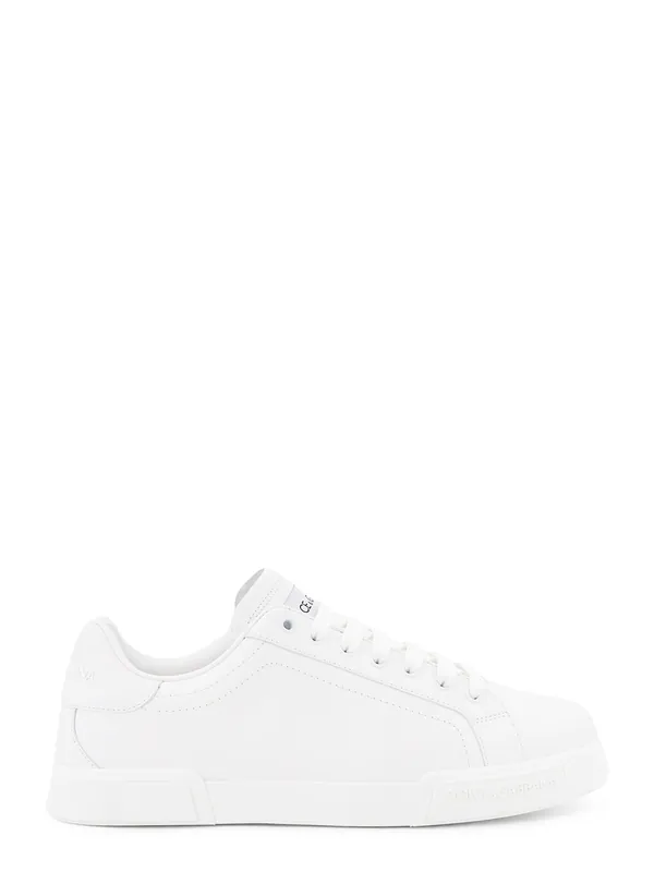 Portofino Leather Sneakers - Dolce & Gabbana