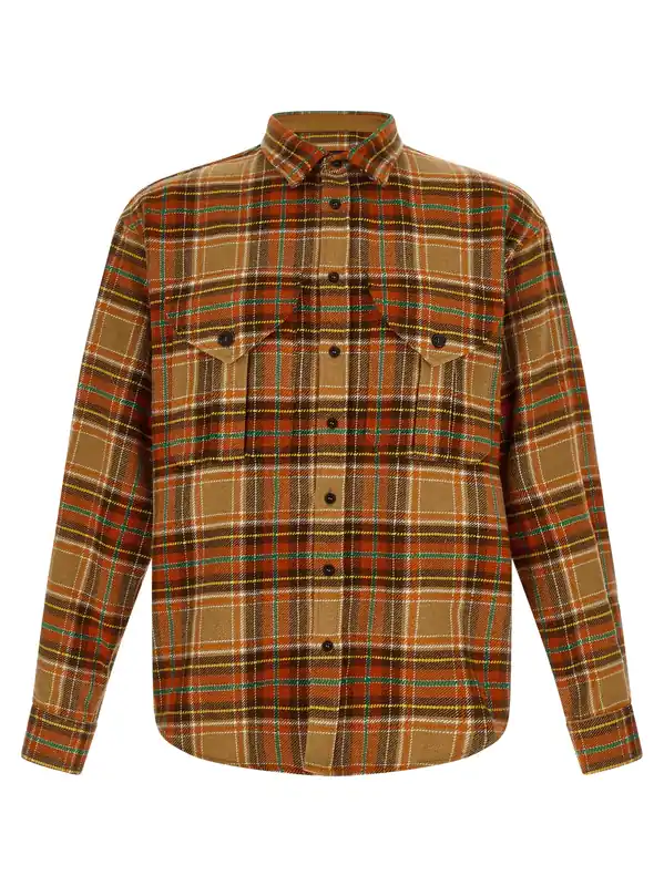D2 Cottage Military Shirt And Blouse Orange - Dsquared2