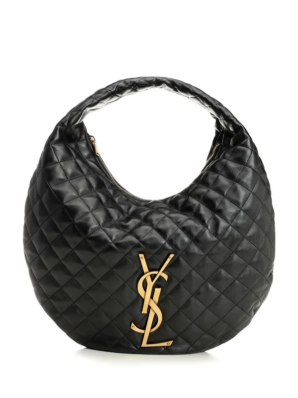 Ysl Bo Icare Hobo Shoulder Bags Black - Saint Laurent