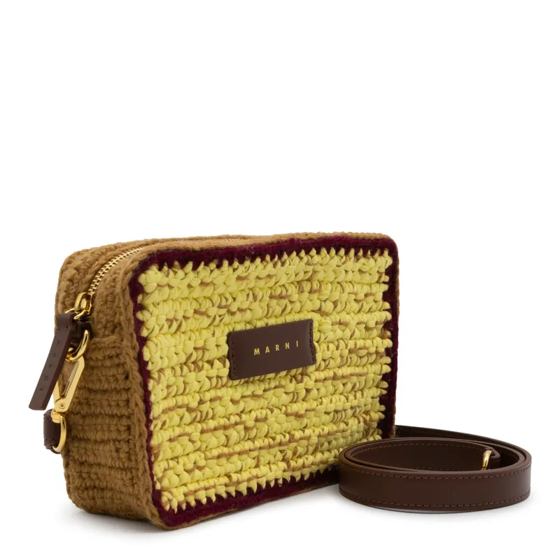 Bags Curds/Ruby Wine/Yellow Cream - Marni