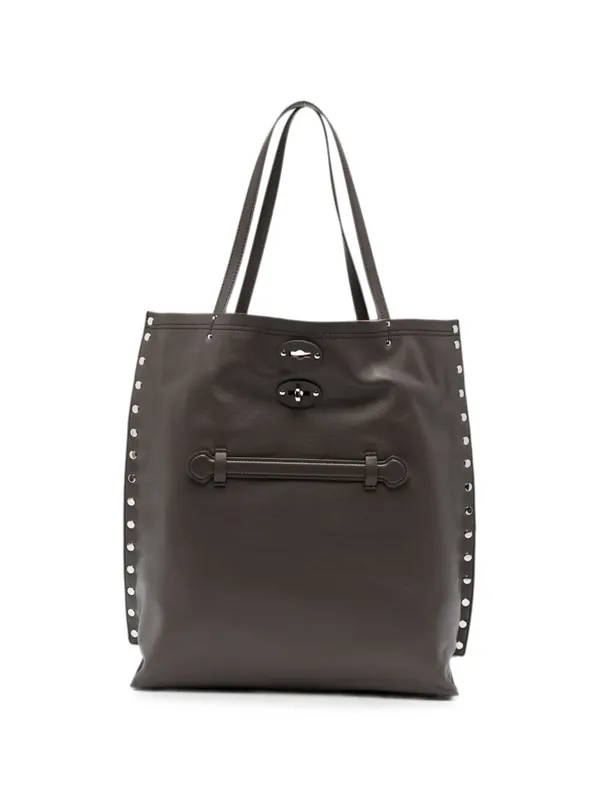 A'Spasso Saeta Medium Leather Handbag - Zanellato