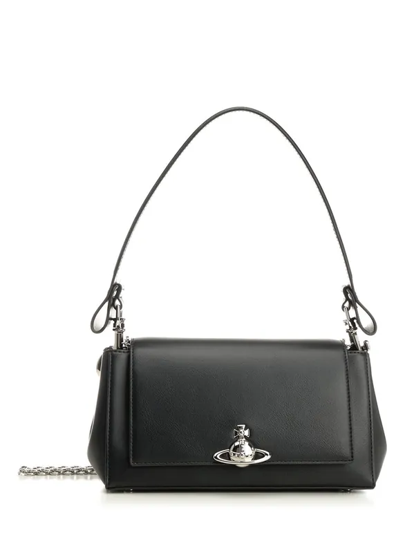 Hazel Shoulder Bags Black - Vivienne Westwood