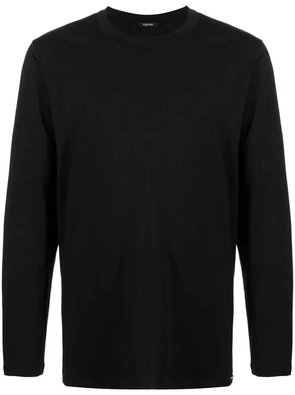Crew Neck Long Sleeve T-Shirt