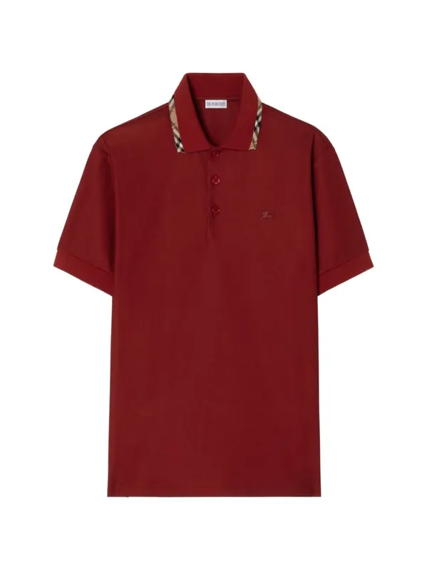 Logo Cotton Polo Shirt - Burberry