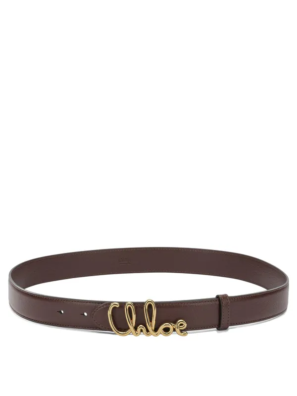 Chloé Iconic Belts Brown