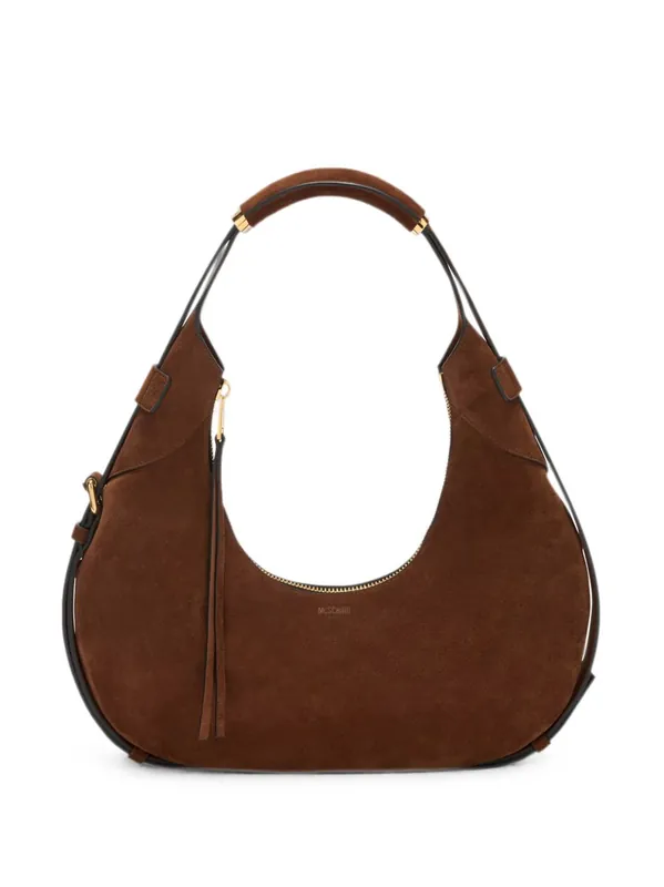 Handle Me Leather Shoulder Bag - Moschino