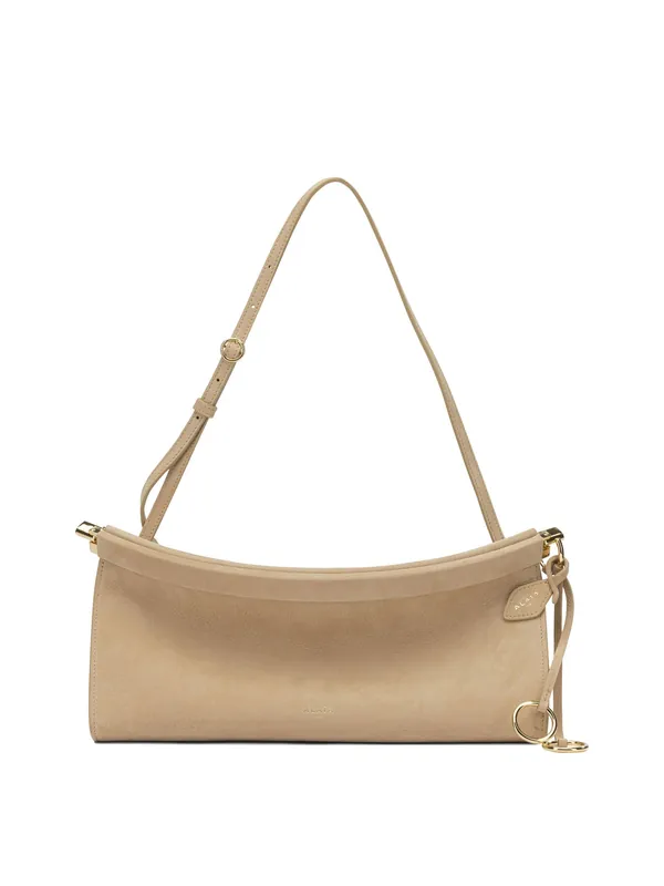 Le Click East West Shoulder Bags Beige - Alaïa
