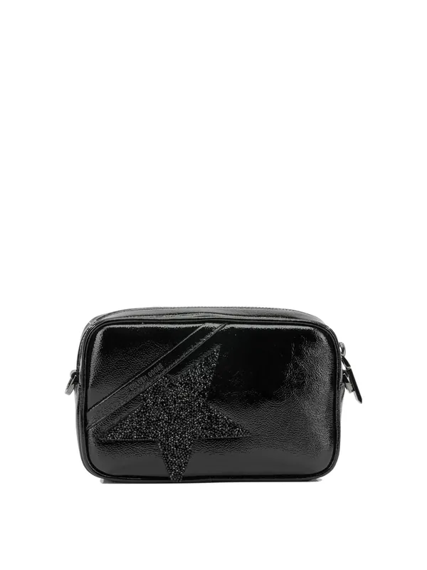 Mini Star Crossbody Bags Black - Golden Goose