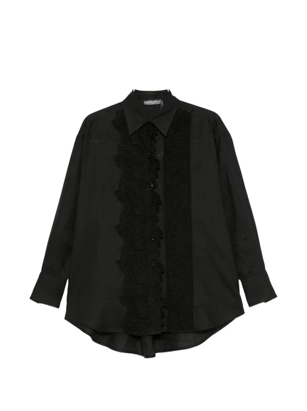 Linen Oversized Shirt - Ermanno Scervino