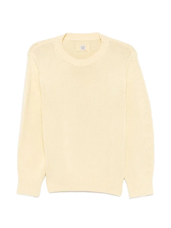 Cotton Oversized Sweater - Toteme