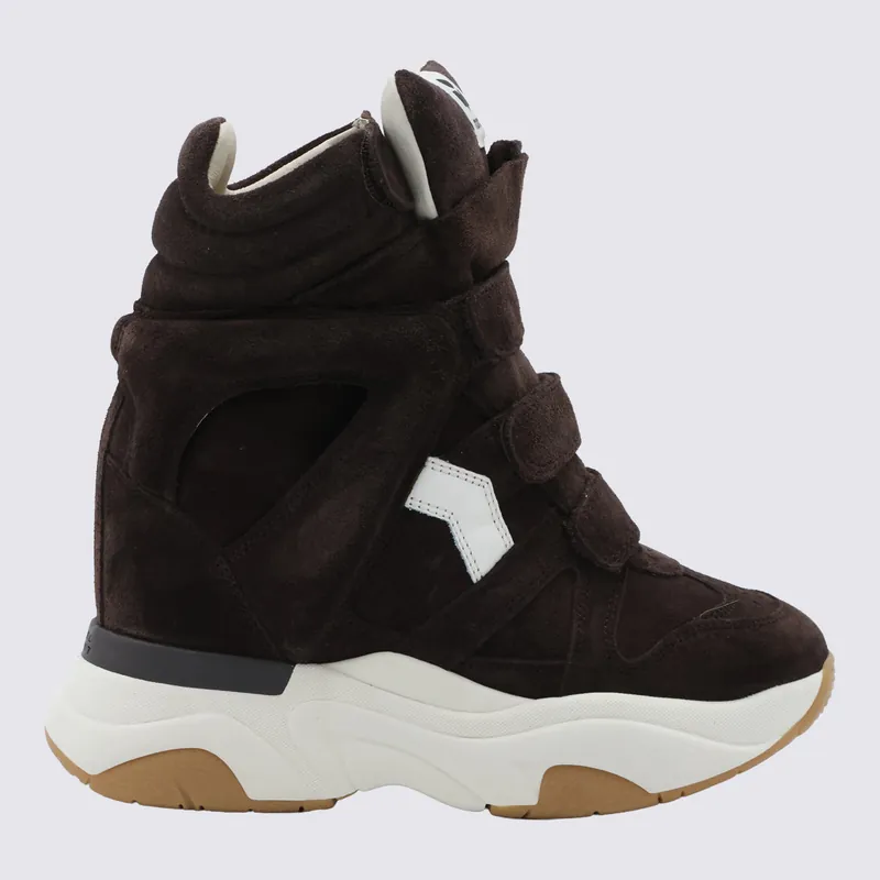 Sneakers Chocolate/Milky White - Isabel Marant