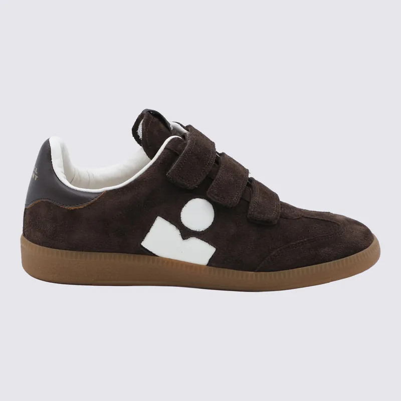 Sneakers Chocolate/Milky White - Isabel Marant
