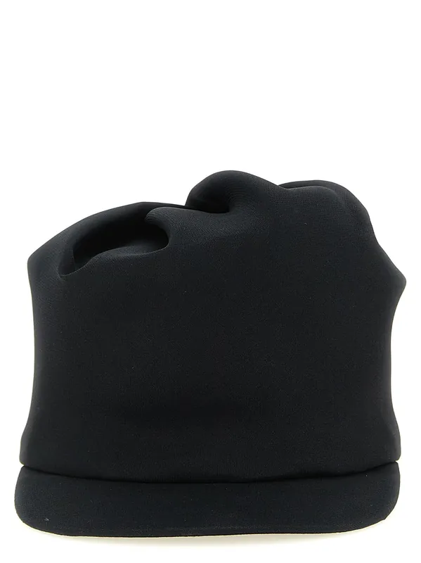 Silk Cap Hats Black - Balenciaga