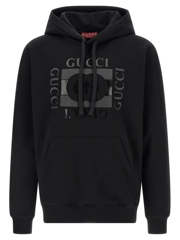 Gucci Incrocio Gg Sweatshirt Black