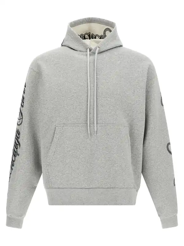 Cursive Sweatshirt Gray - Balenciaga