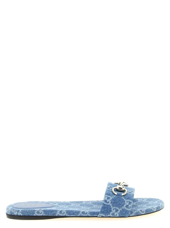 Morsetto Sandals Light Blue - Gucci