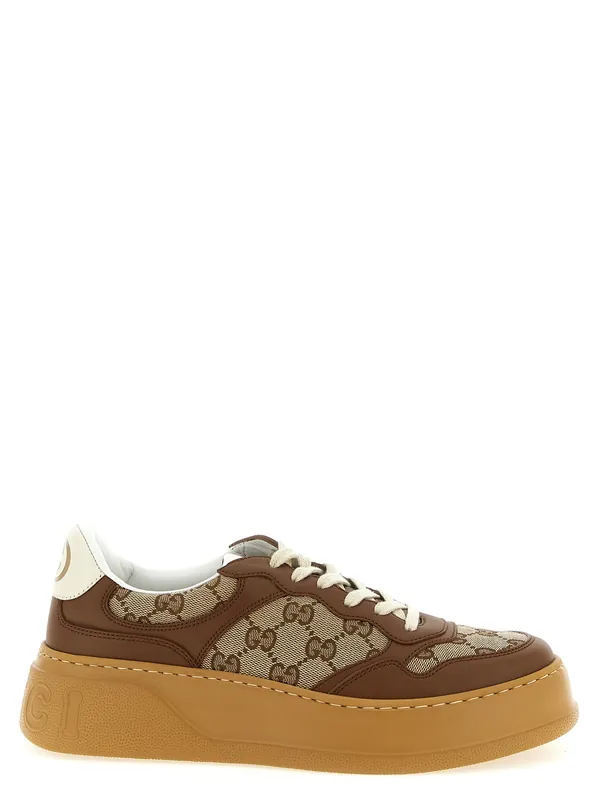 Gg Sneakers Brown - Gucci